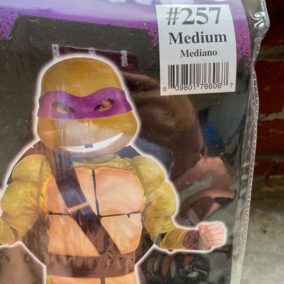 Nickelodeon Teenage Mutant Ninja Turtles Donatello Costume - Green and Purple - Picture 3 of 16